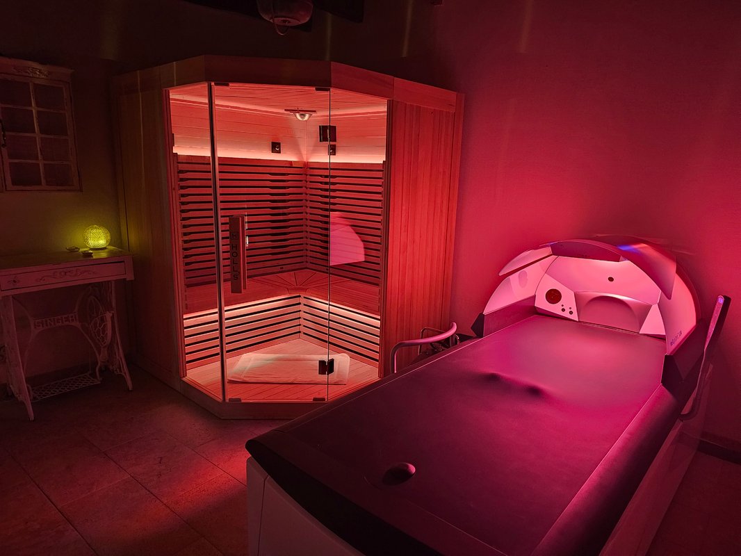 Les 3 Clefs de GaYa - Spa de nage, Sauna, lit hydromassant & relaxation immersive - 4pers. à Saint Jean Ligoure (5)
