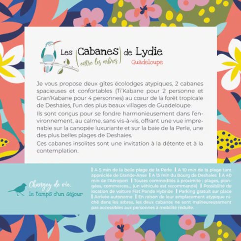 Hébergement AbracadaRoom : Ti Kabane Kaz Zion dans les arbres - Image 20