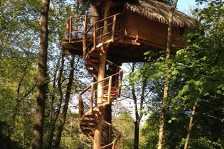Cabane dans les arbres Maine-et-Loire