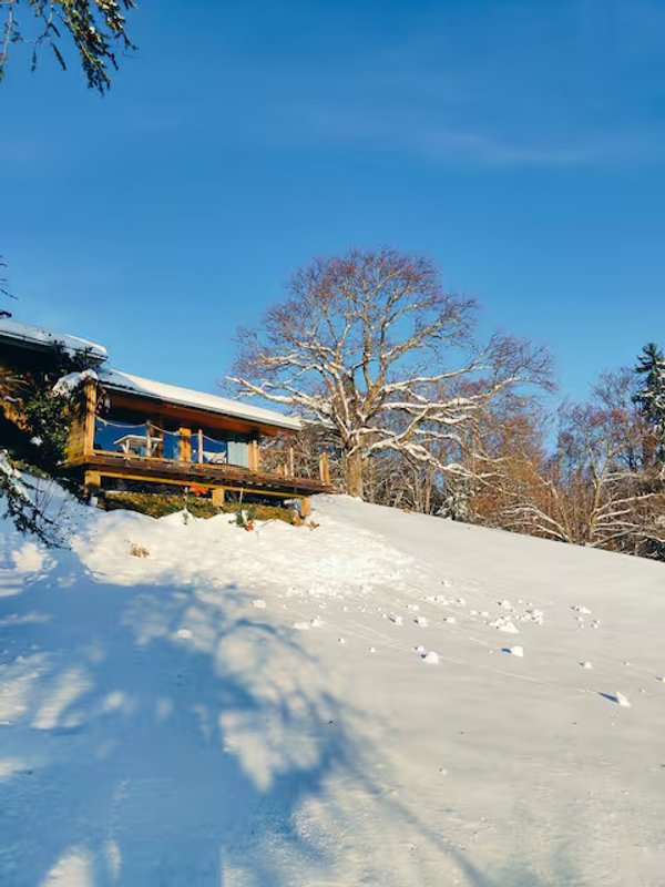 Refuge insolite avec vue panoramique à Habère-Lullin (6)