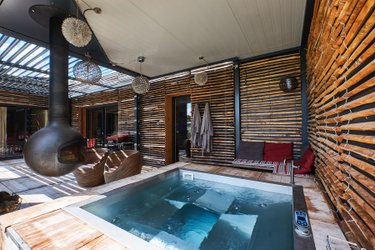 L'ASPHODELE la cabane chic à Saze (1)