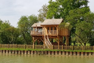 Cabane sur pilotis Côte-d'Or