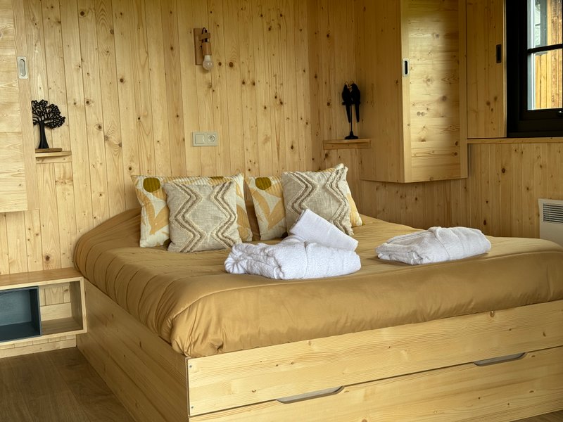 Hébergement AbracadaRoom : Cabane Lodge duo SPA (17 m² - 1 ch - 2 pers.) - Image 8