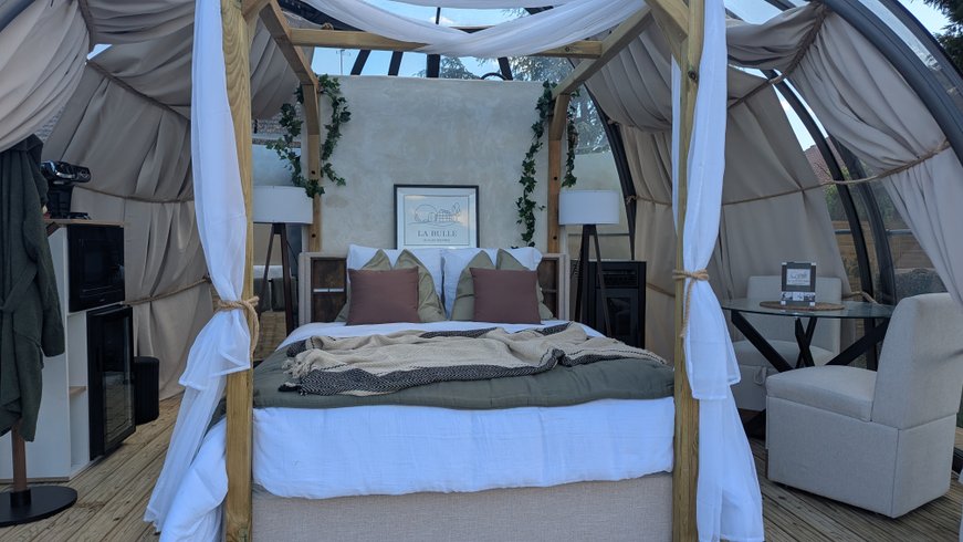 Hébergement AbracadaRoom : La Bulle & Spa, au Clos des Prés - Image 2