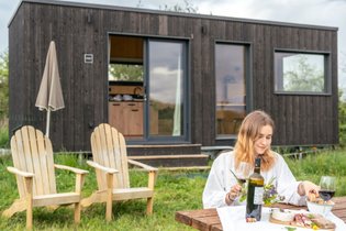 Parcel Tiny House - montagnes et vignes dans l'AOC du Bugey