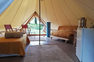 Tente et tente lodge Haute-Vienne