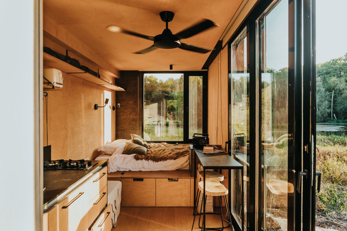 Parcel Tiny House - vignes et chevaux dans la Bresse à Lessard-En-Bresse (3)