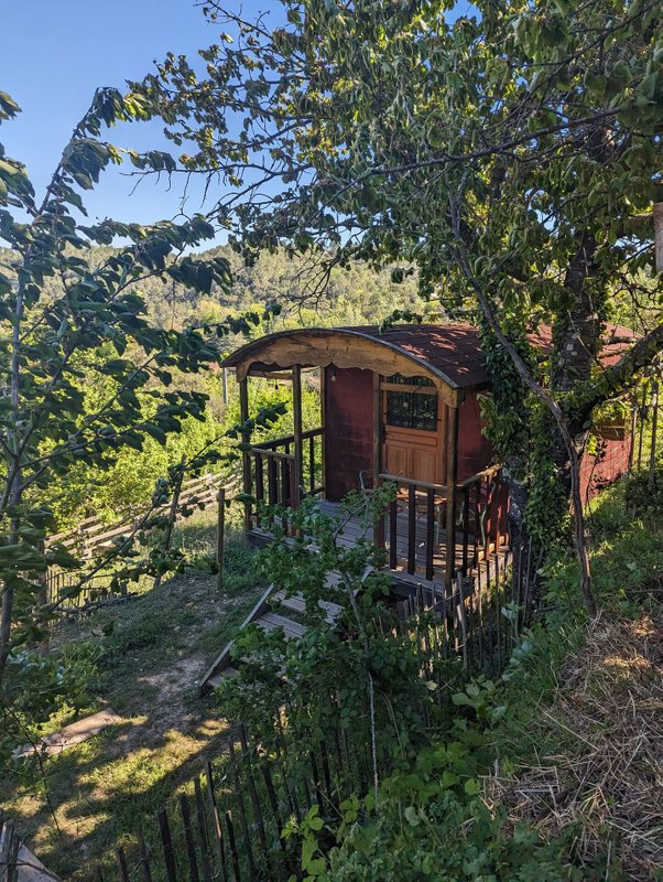 Roulotte en Ecolieu à Barjols (1)