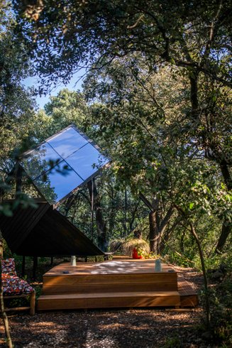 Hébergement AbracadaRoom : Le Miroir & filet suspendu - Image 2