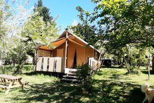 Tente et tente lodge Ardèche