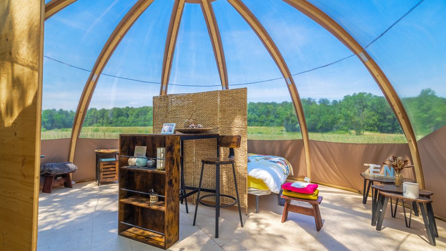 Hébergement AbracadaRoom : Orion & Spa : Wigwam pour nuitée à la belle étoile - Image 27