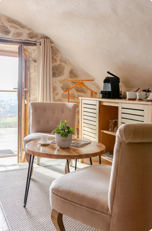 La chambre voûtée à Vernoux En Vivarais (5)