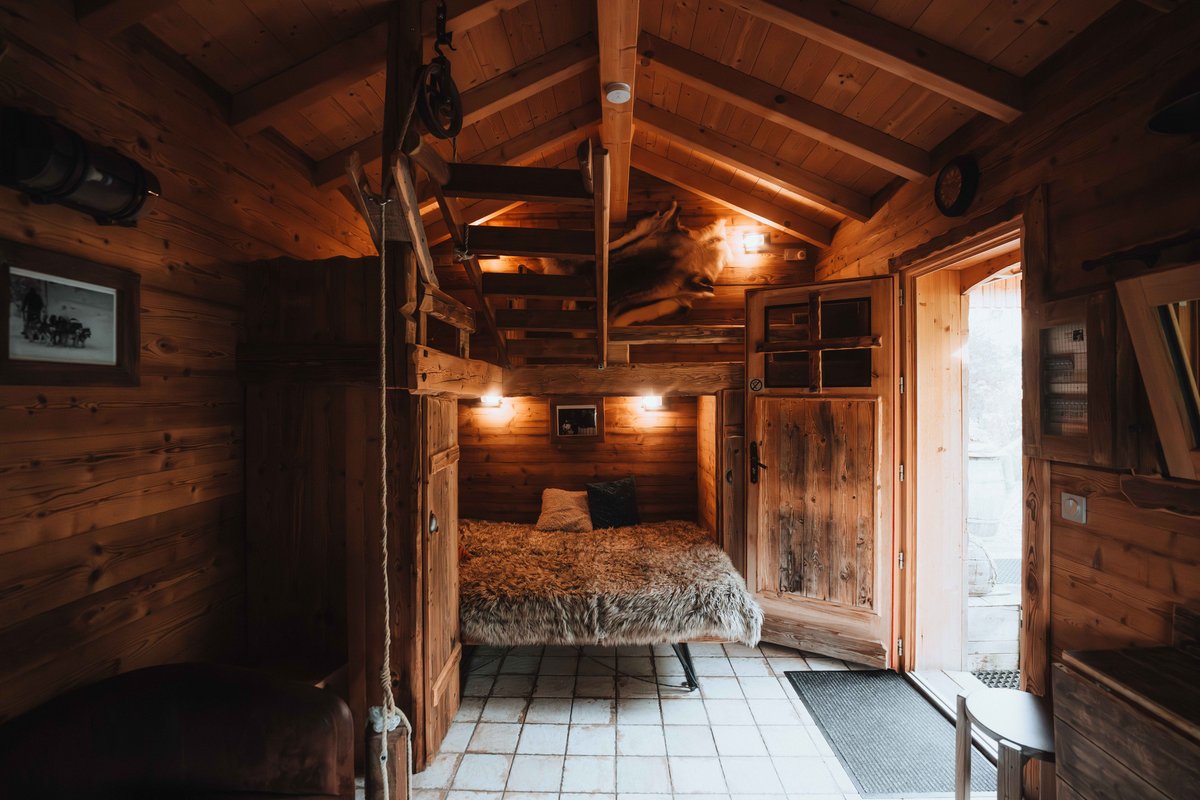 Chalet Trappeur & SPA à Le Biot (29)