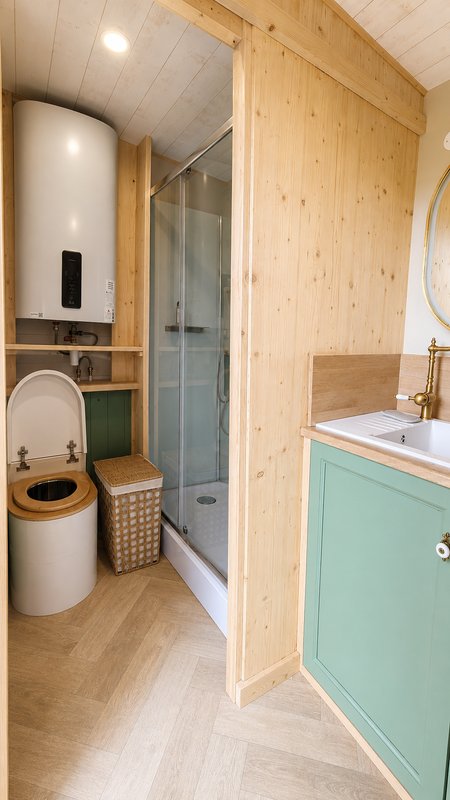 Cabane Là-Haut & SPA à Borée (6)