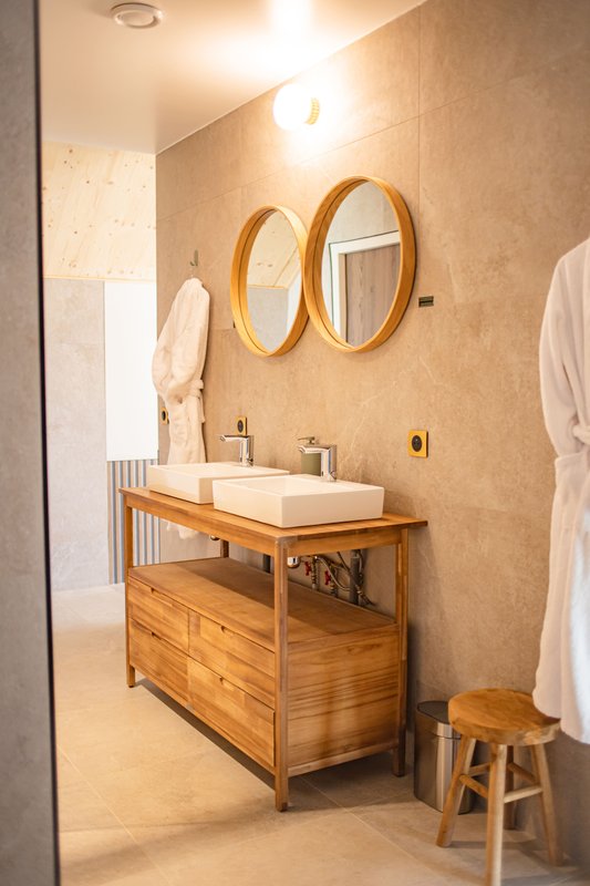 Hestia : Ecolodge de luxe avec bain nordique pour 2-10 personnes à Saint-Mards-En-Othe (20)
