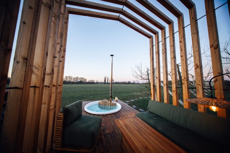 Hébergement AbracadaRoom : Sacrée Cabane - Bain nordique & douche cascade - Image 12