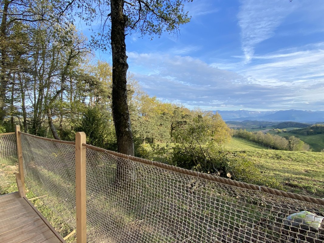 Terrasse des Chambarans - Panorama sur le Vercors à Bessins (46)