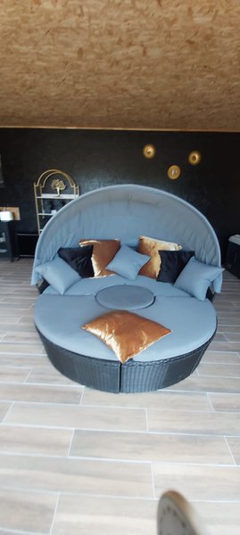 Hébergement AbracadaRoom : "F"anny - Wigwam, piscine & spa - Image 39