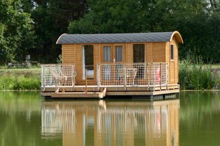 Cabane sur l'eau Meuse