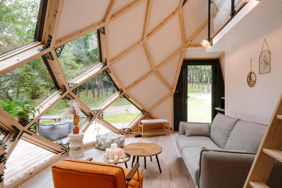 Hébergement AbracadaRoom : Le zome : Nuit sous les étoiles  & spa privatif - Image 11