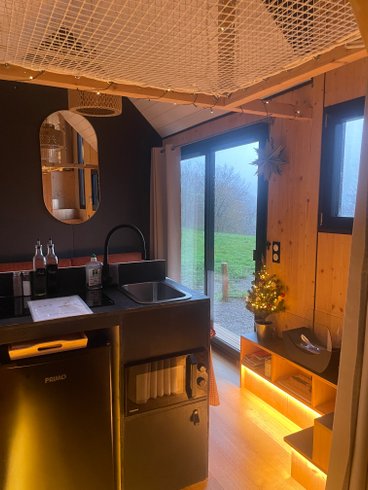 Hébergement AbracadaRoom : Cabane Etxe ttipia avec vue panoramique - Image 7