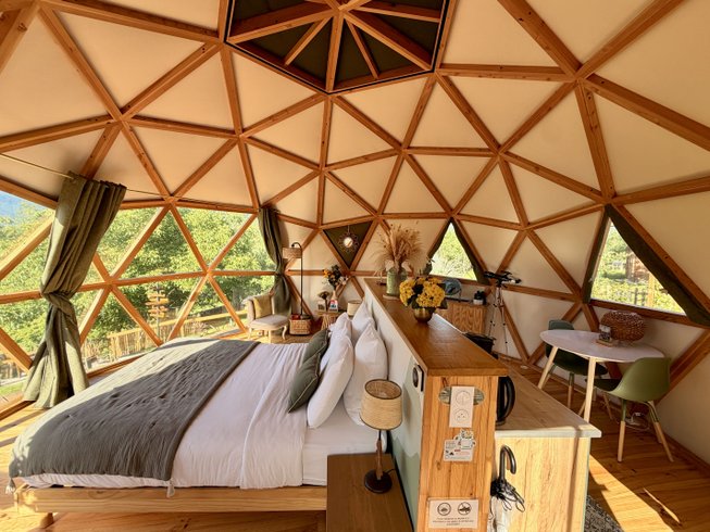 Hébergement AbracadaRoom : Le dôme avec spa privatif et vue sur les Pyrénées - Image 47