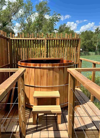 Cabane Spa Exquise à Sorgues