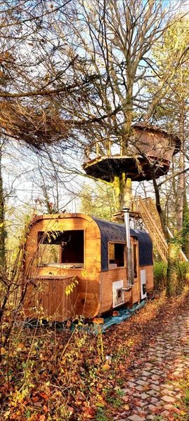 Hébergement AbracadaRoom : La cabane Au fil de l'Eau & Spa & Sauna - Image 13