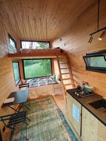 Hébergement AbracadaRoom : Moose Tiny House Chaumes - Image 2