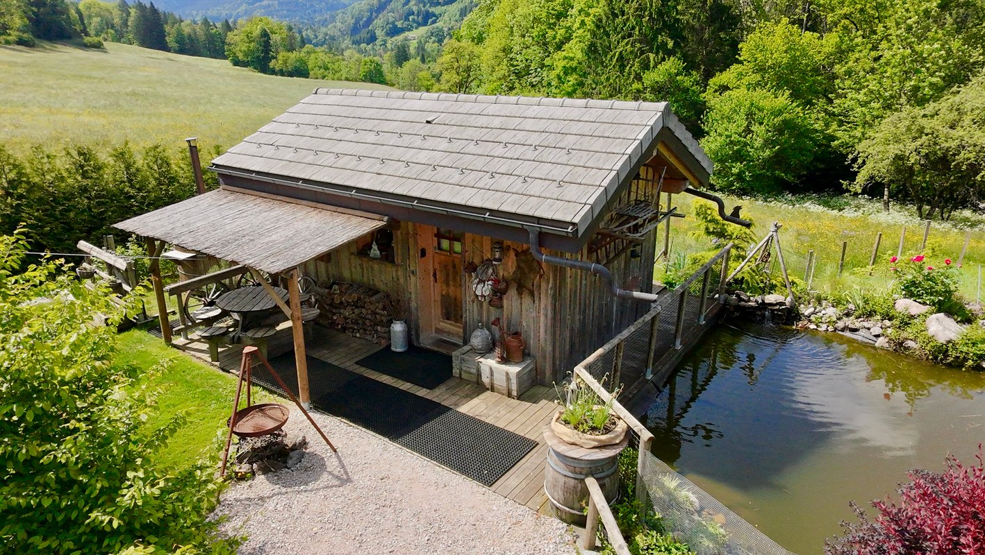 Chalet Trappeur & SPA à Le Biot (4)
