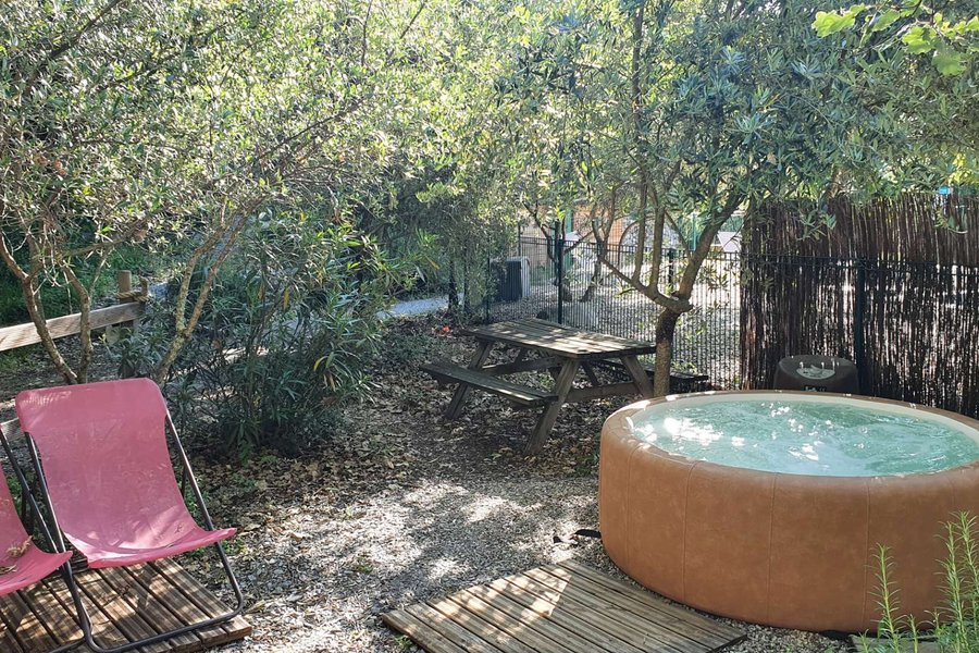 Tipi Lodge avec spa privatif — photo 2