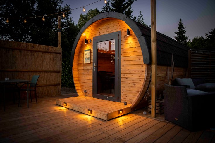 Hébergement AbracadaRoom : Hébergement Tonneau Prestige et sa piscine - Image 6