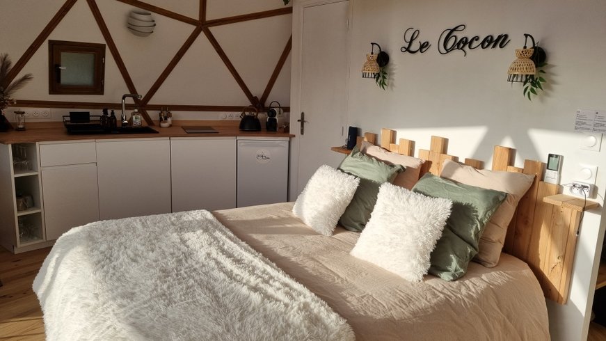 Hébergement AbracadaRoom : Dôme "Le Cocon" vue panoramique – Vosges - Image 11