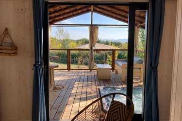 Cabane Miel et Coton -  spa privatif à Villarzel Du Razès (4)