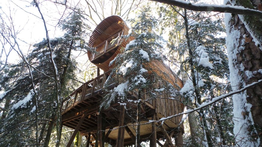 Hébergement AbracadaRoom : Cabane perchée Deluxe Famille avec Spa - Image 20