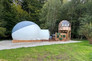 Dôme Lunaire D'Olia et son bain nordique