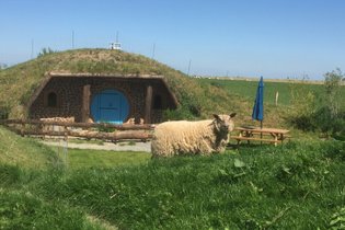 Maison de hobbit Manche