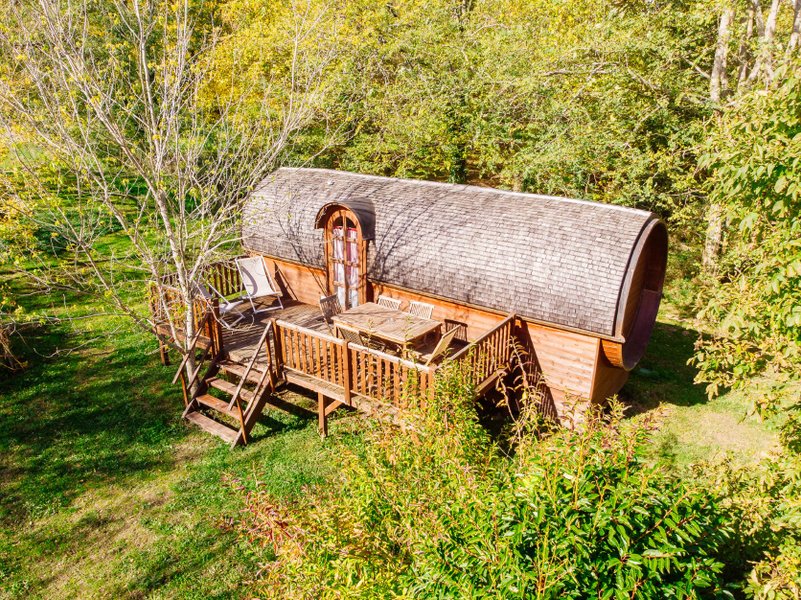 Hébergement AbracadaRoom : Roulotte viticole - Image 1