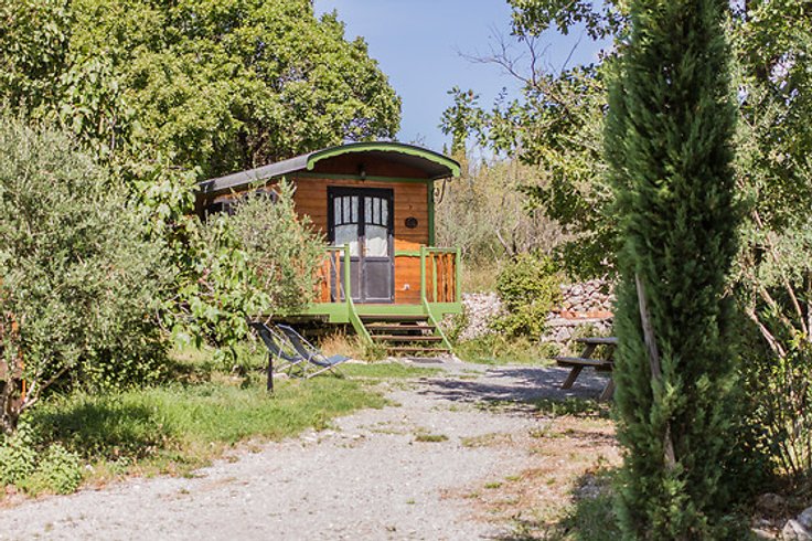 Hébergement AbracadaRoom : Roulotte Gîte Deluxe & Spa en option - Image 9