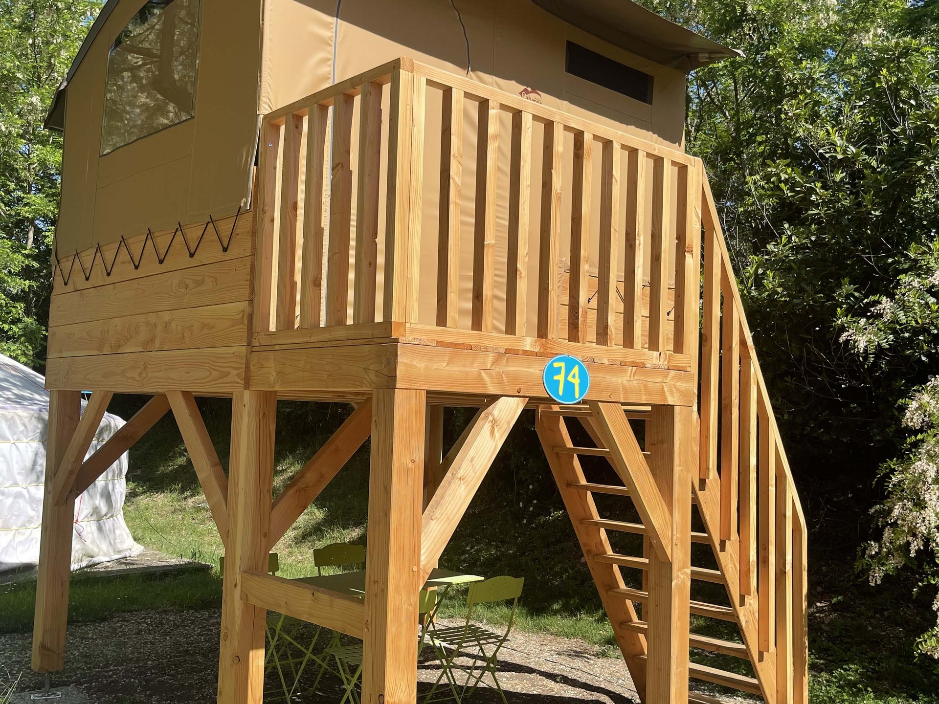 Les Insolites - Tente baroudeur 1/2 pers.