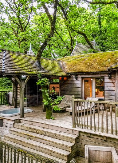 Cabane Château Puybeton & Spa & Sauna à Beaumontois En Perigord