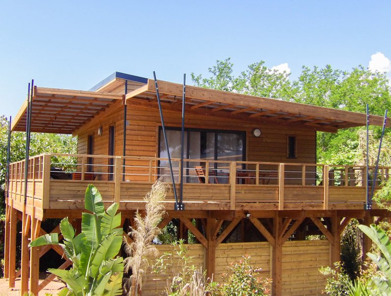 Lodge Kabane sur pilotis