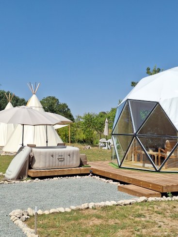 Hébergement AbracadaRoom : Dôme romantique avec petit-déjeuner et jacuzzi - Image 25