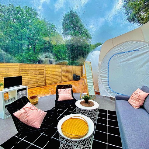 Hébergement AbracadaRoom : Bulle Spa transparente - Image 5