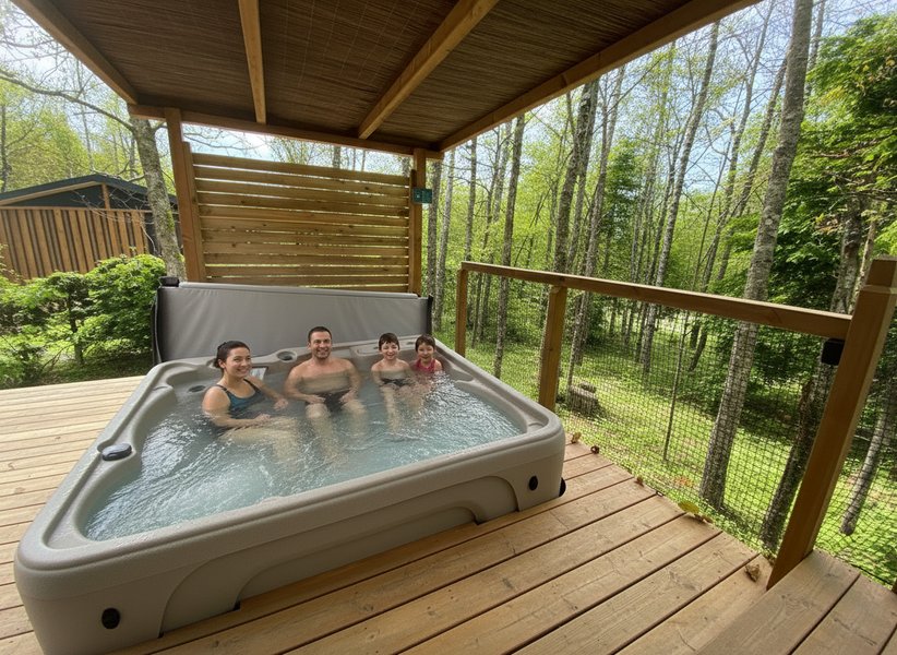 Hébergement AbracadaRoom : HY•Lødge Spa-6pers N°3 (Chalet nature avec spa privatif) - Image 5