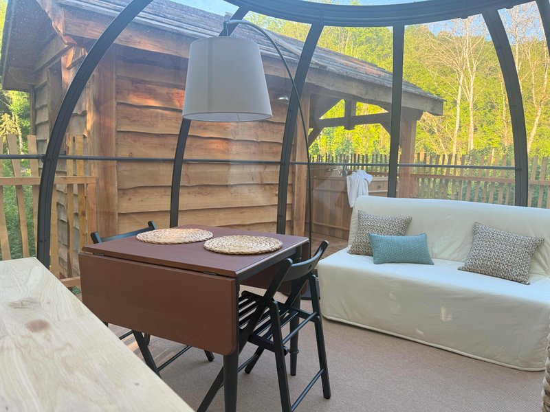 Hébergement AbracadaRoom : Grand dôme perché Spa - Geai des chênes - Image 4