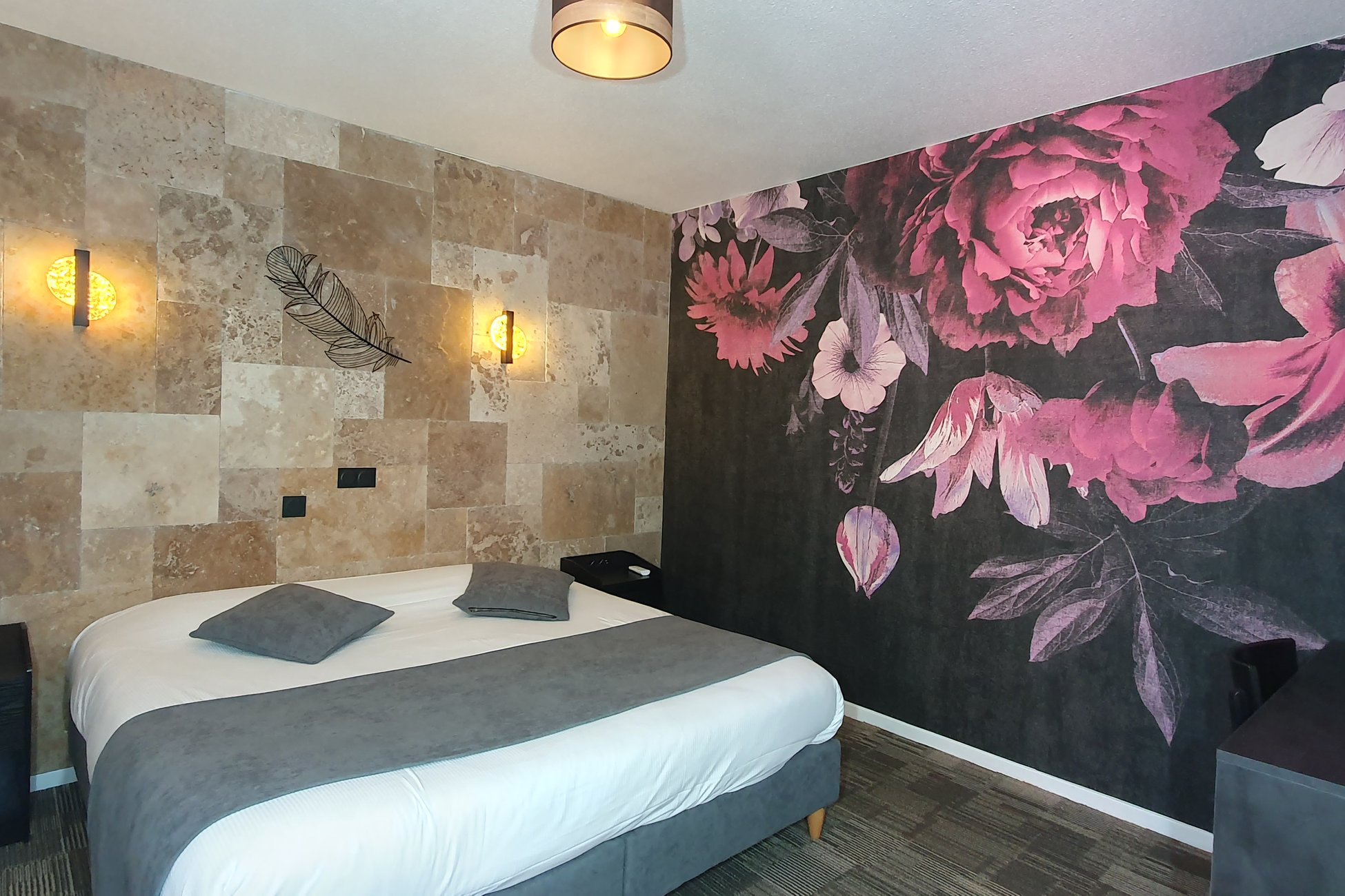 Hébergement UnicStay : Chambre du Moulin - King Size à Arbigny