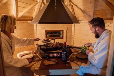 Lodge Valhalla - bain nordique-kota grill (repas inclus)-sauna au feu de bois à Zuydcoote (4)