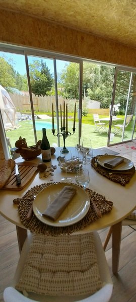 Hébergement AbracadaRoom : "M"ANON-Dôme Géodésique, piscine, spa et sauna. - Image 58