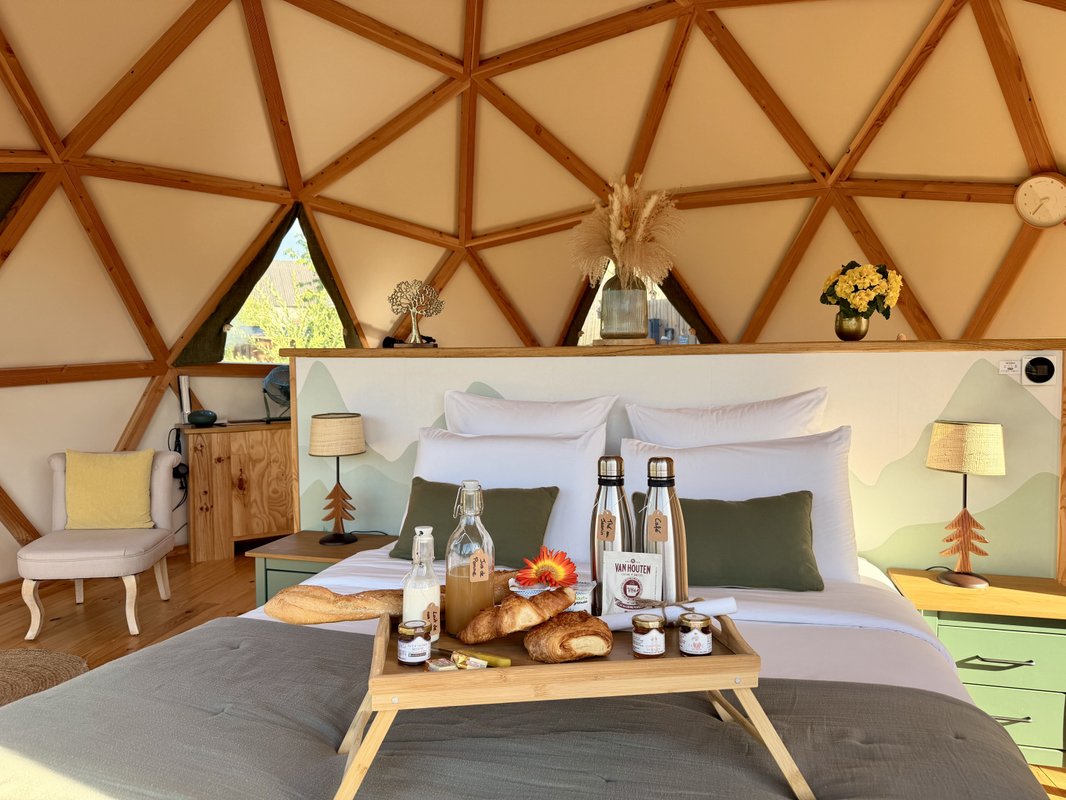 Le dôme avec spa privatif et vue sur les Pyrénées à Asson (31)